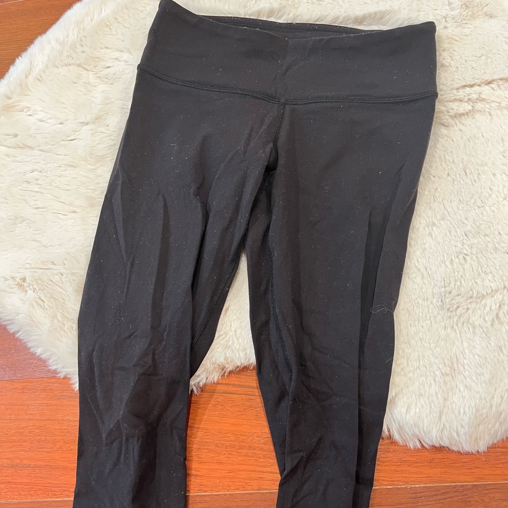Lululemon Wunder Under Leggings Black Size 4